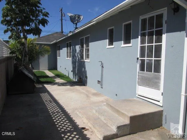 a house with a outdoor space