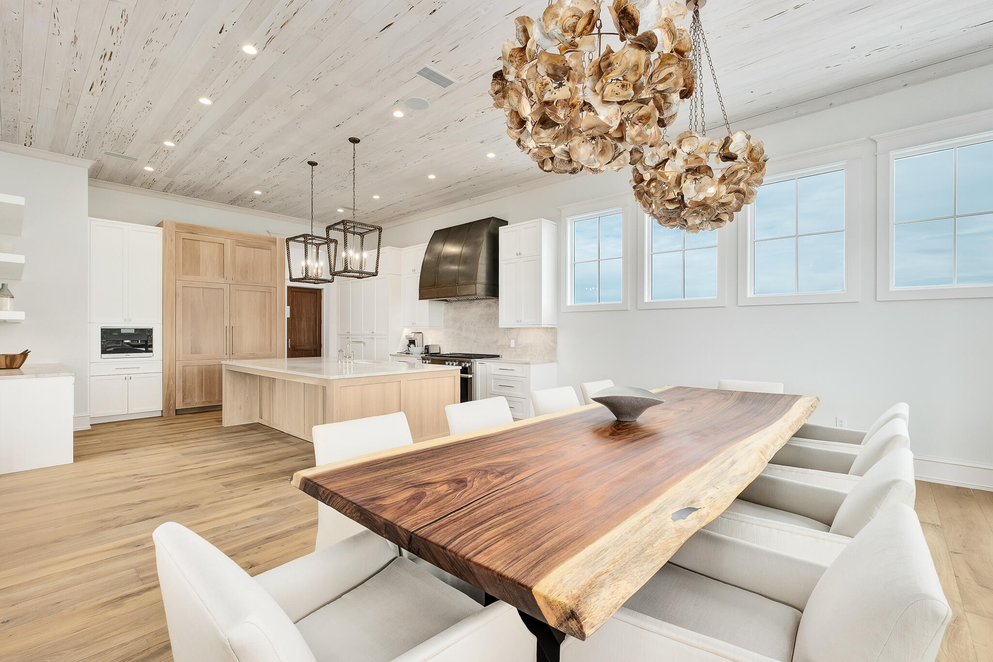 24 Brenda Ln Inlet Beach Inlet Beach, FL 32461 - Photo 21 of 55 a view of a dining room with furniture and chandelier