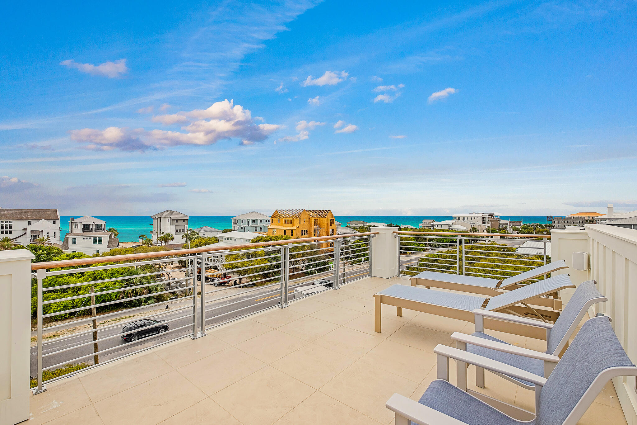 24 Brenda Ln Inlet Beach Inlet Beach, FL 32461 - Photo 50 of 55 a view of a terrace with outdoor seating