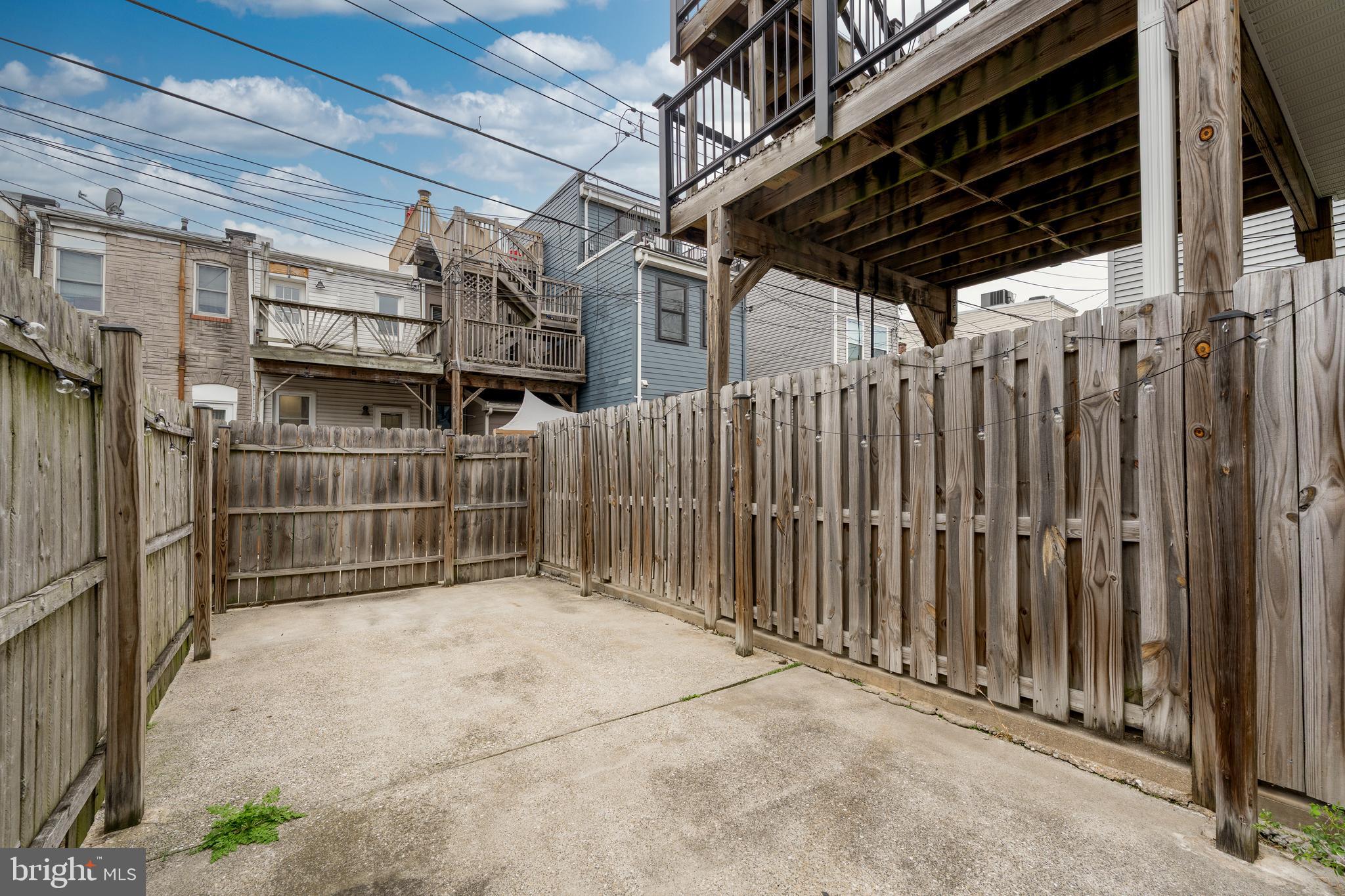 1452 Decatur Street Baltimore, MD 21230 - Photo 28 of 34 Back patio