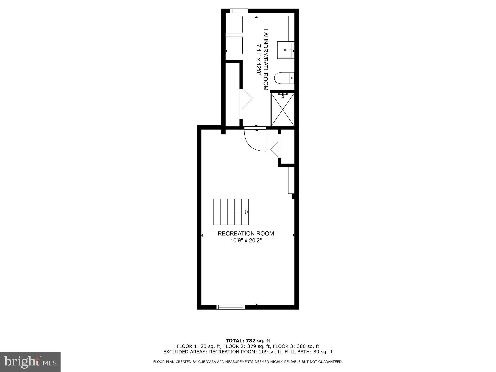 1452 Decatur Street Baltimore, MD 21230 - Photo 31 of 34 Lower Level Floor Plan
