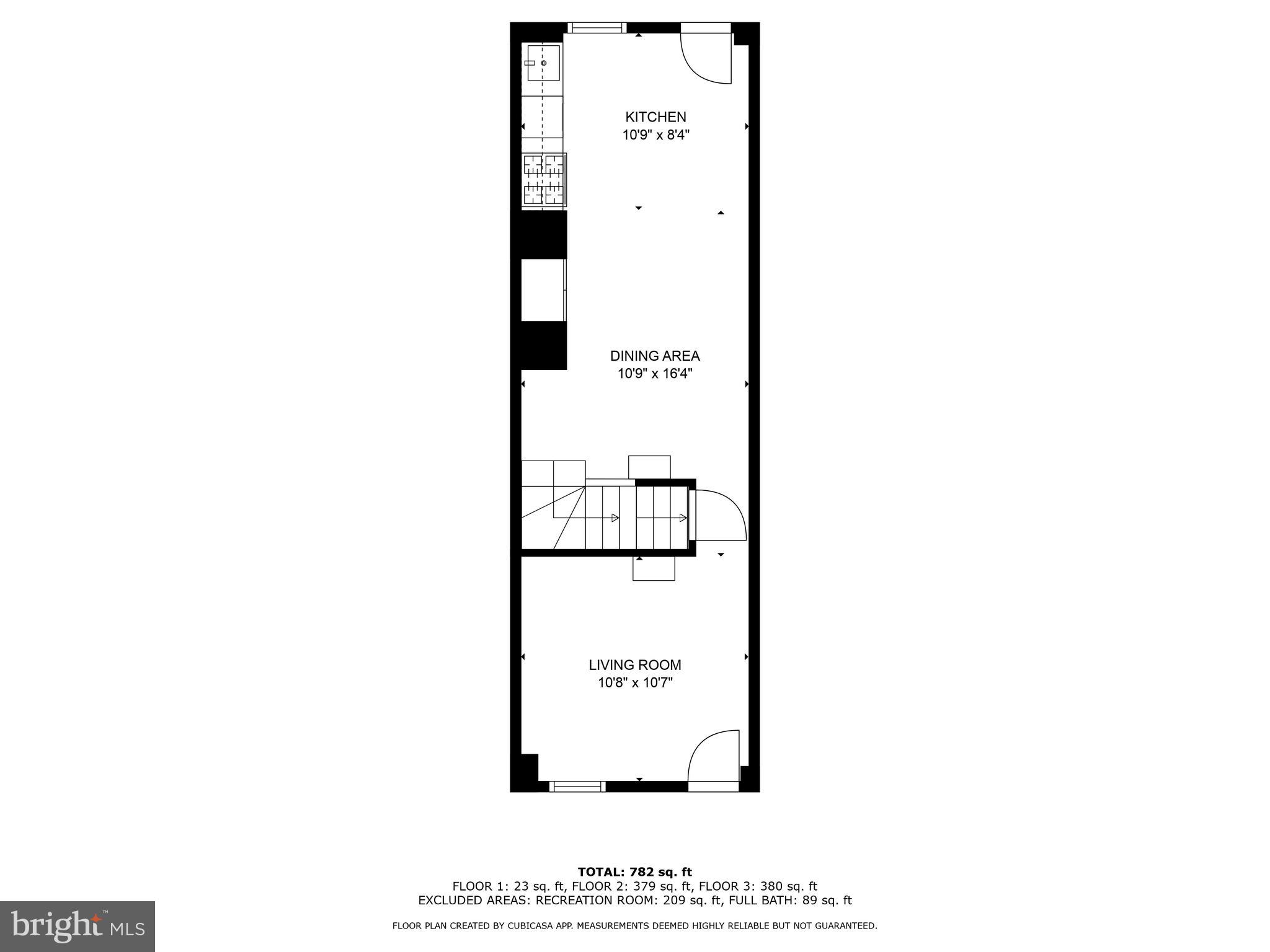 1452 Decatur Street Baltimore, MD 21230 - Photo 32 of 34 Main Level Floor Plan