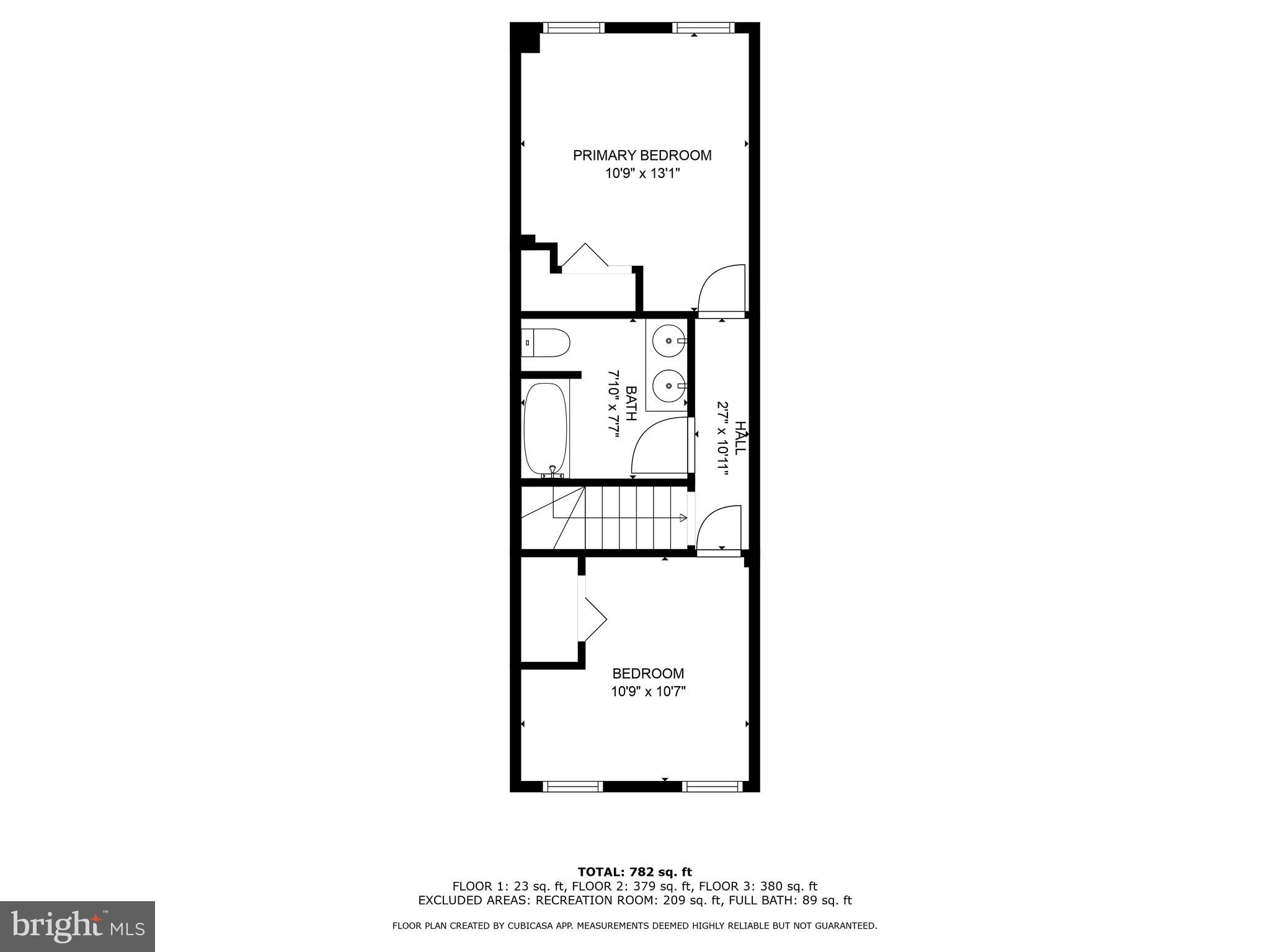 1452 Decatur Street Baltimore, MD 21230 - Photo 33 of 34 Upper Level Floor Plan