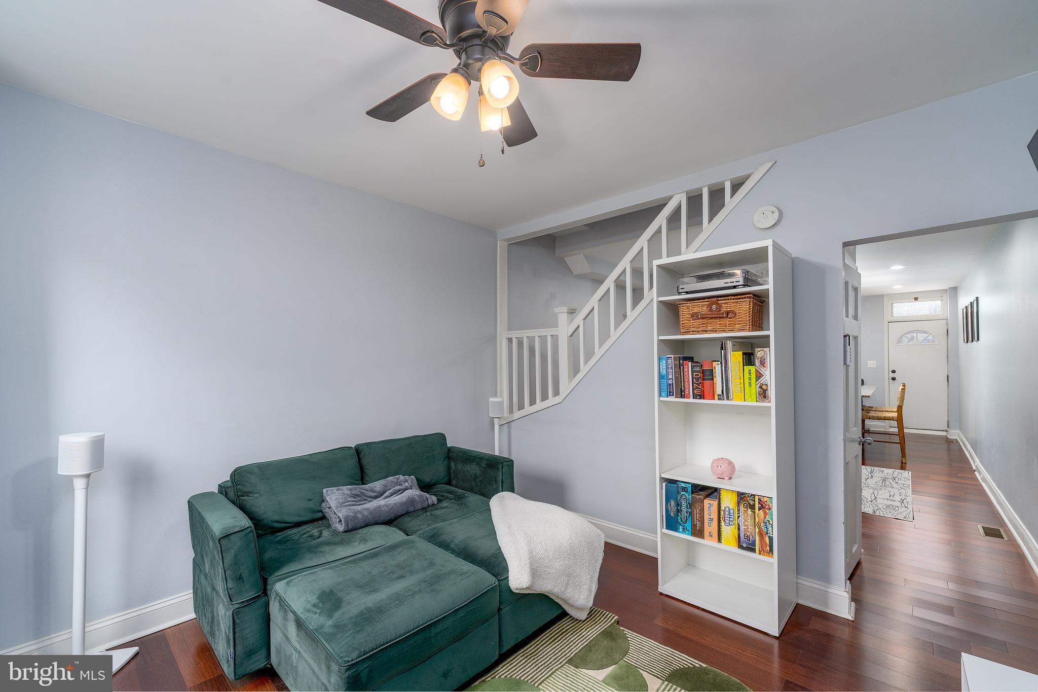 1452 Decatur Street Baltimore, MD 21230 - Photo 4 of 34 Living room with partial kitchen view