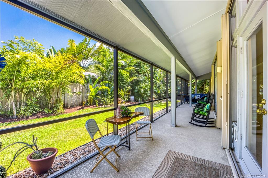 8 Kingston Court Stuart, FL 34996 - Photo 21 of 51 a view of swimming pool with seating area