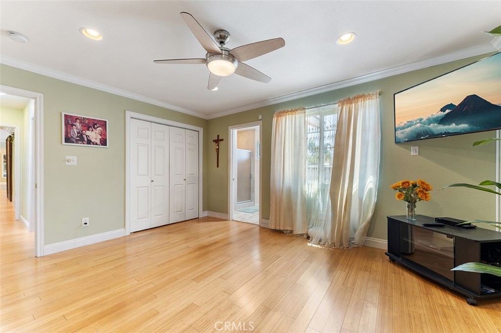 5441 North Calera Avenue Covina, CA 91722 - Photo 23 of 32 wooden floor in an empty room with a window