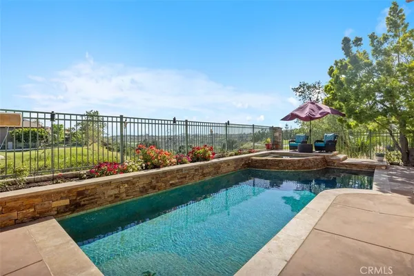 a patio with patio area view