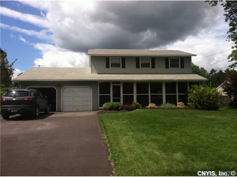 11 Deerfield Road Clay, NY 13090 - Photo 1 of 1 Exterior Front Beautiful summer shot, prior to ext