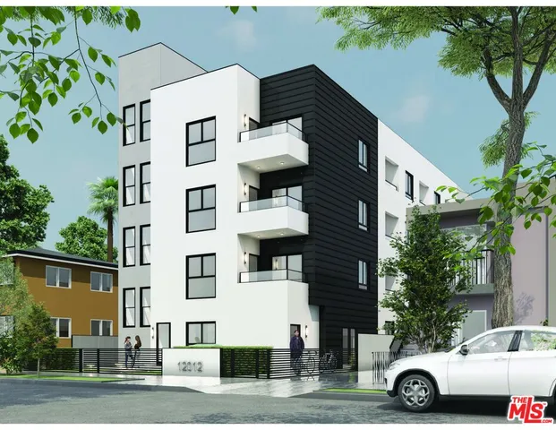 a car parked in front of a house