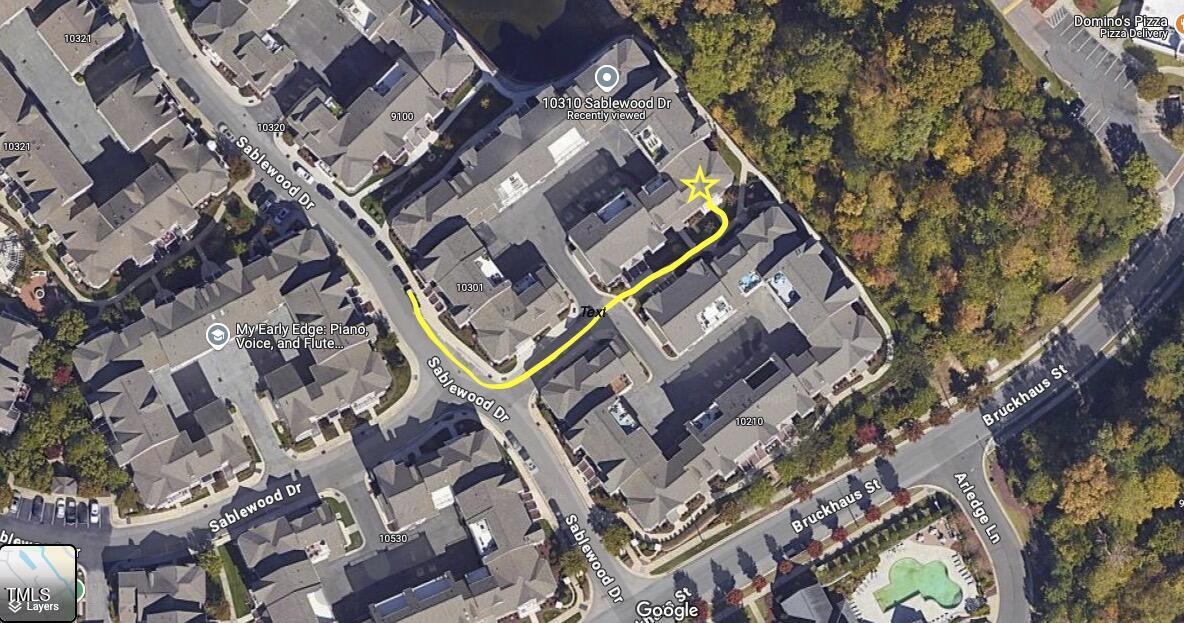 10310 Sablewood Drive, Unit 115 Raleigh, NC 27617 - Photo 27 of 28 an aerial view of a house