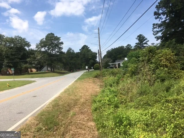 a view of outdoor space with garden