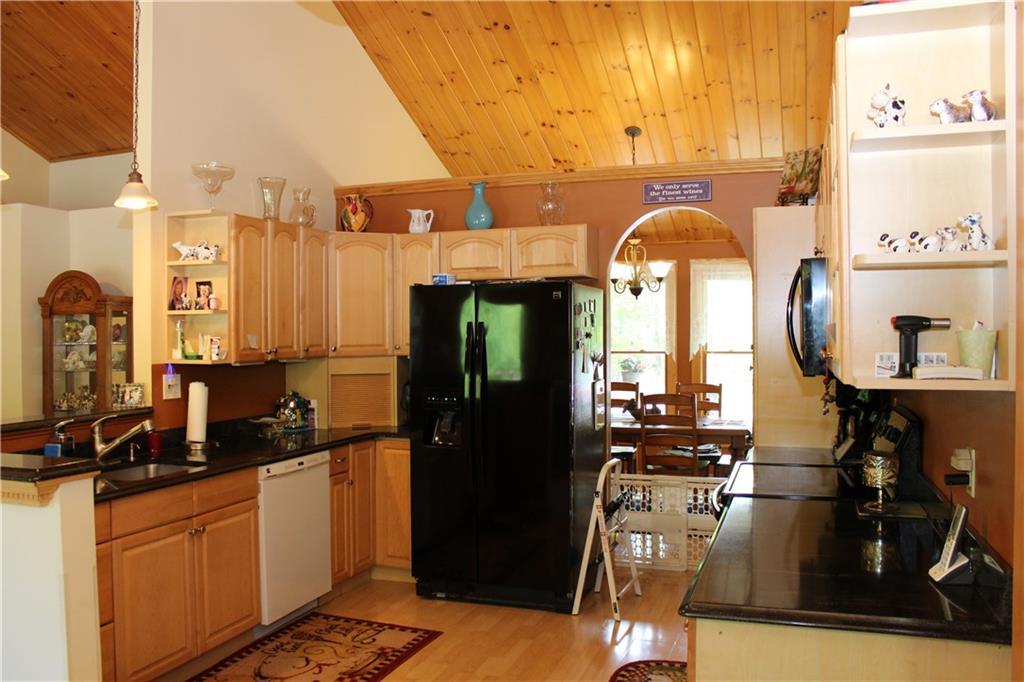 611 Borough Road Chesterville, ME 04938 - Photo 9 of 35 Granite counter tops with lots of...