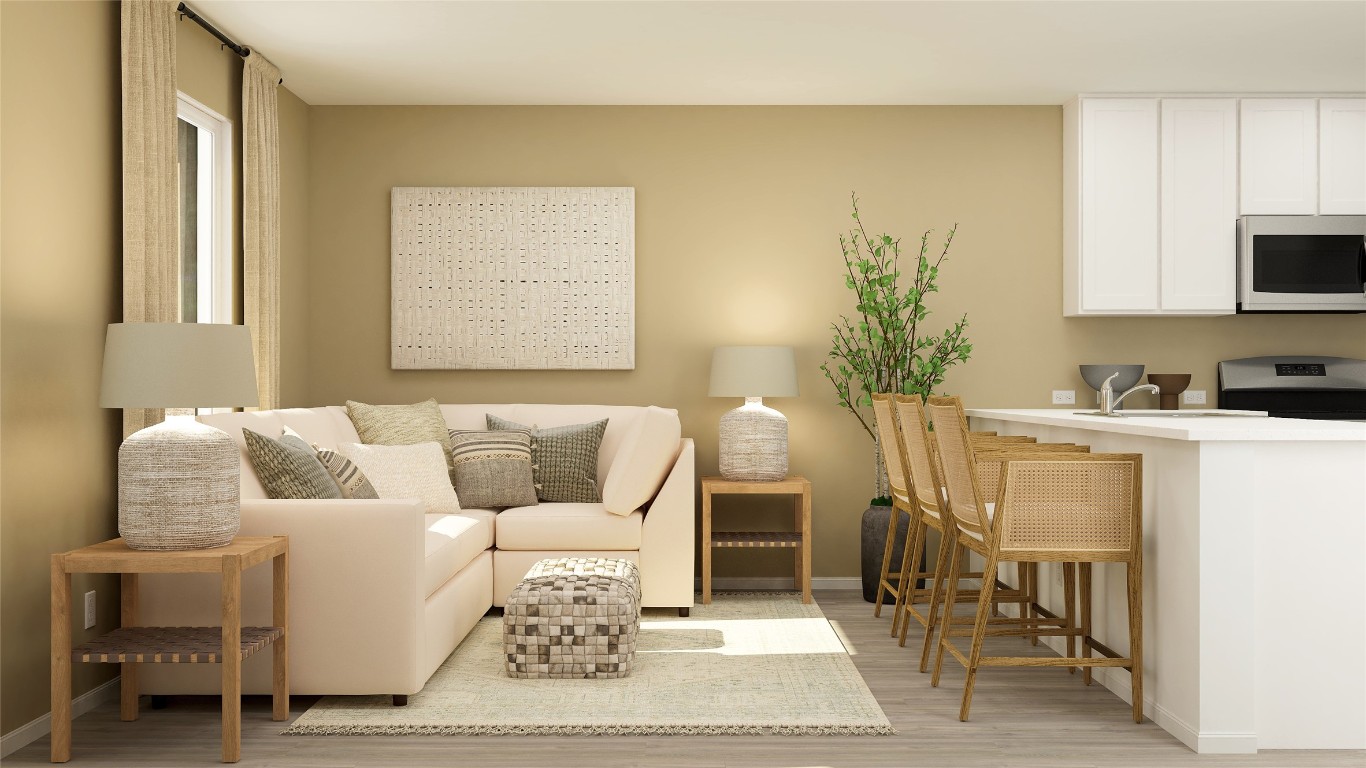 950 Pertuso Lane Huffman, TX 77336 - Photo 2 of 18 a living room with furniture and a couch