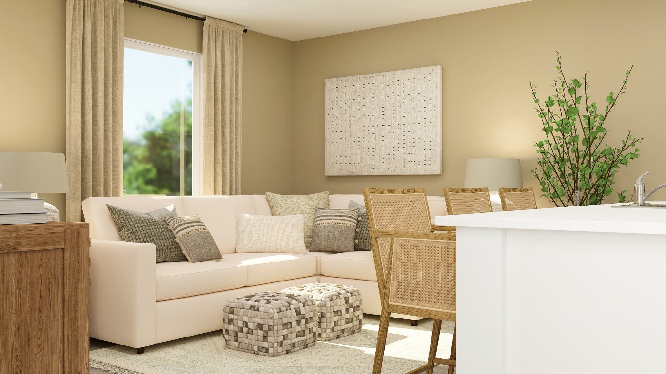 950 Pertuso Lane Huffman, TX 77336 - Photo 4 of 18 a living room with furniture and a large window