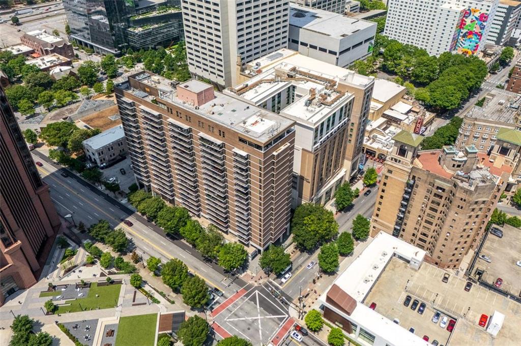 620 Peachtree Street Northeast, Unit 1716 Atlanta, GA 30308 - Photo 33 of 37 an aerial view of a city