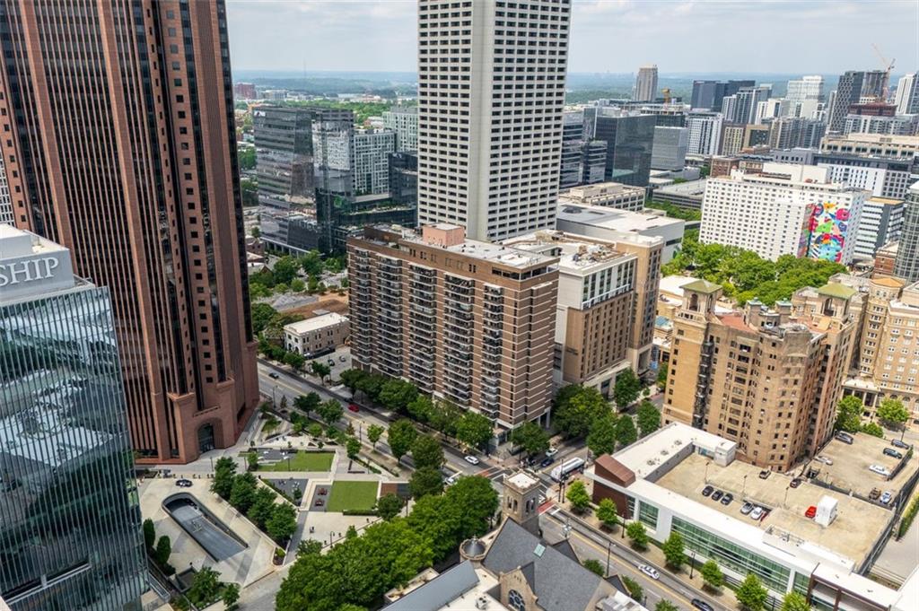 620 Peachtree Street Northeast, Unit 1716 Atlanta, GA 30308 - Photo 36 of 37 a city view with tall buildings