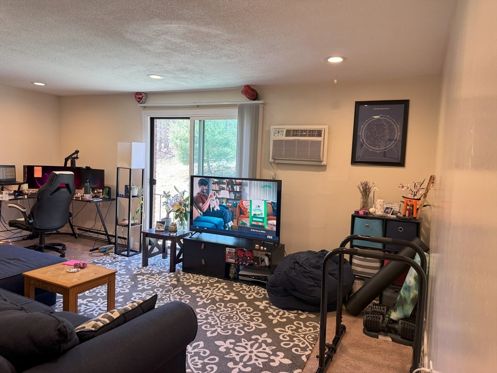 390 Great Road, Unit B19 Acton, MA 01720 - Photo 5 of 10 a living room with furniture a flat screen tv and a window