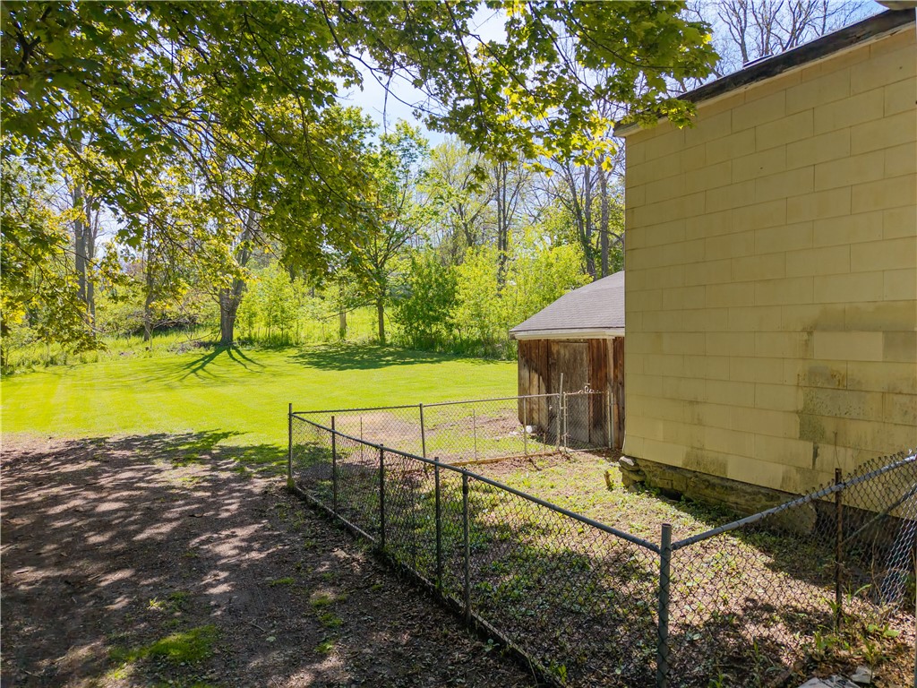 5 Monier Street Naples, NY 14512 - Photo 33 of 46 Partially fenced in yard area