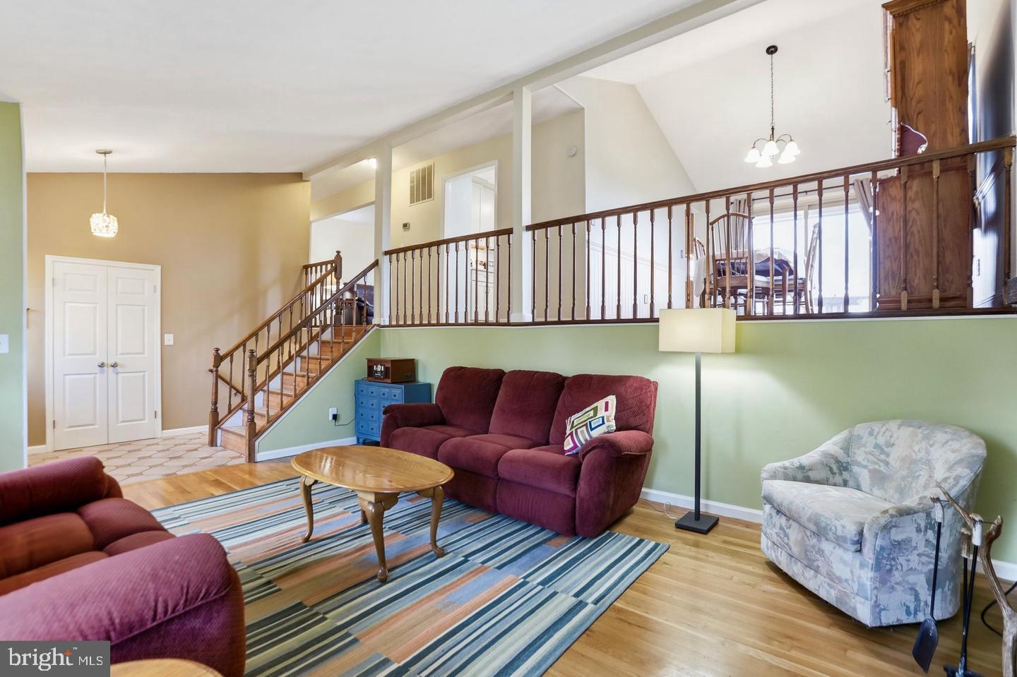 4708 Summit Road Charles Town, WV 25414 - Photo 4 of 33 Spacious living area with vibrant hues.