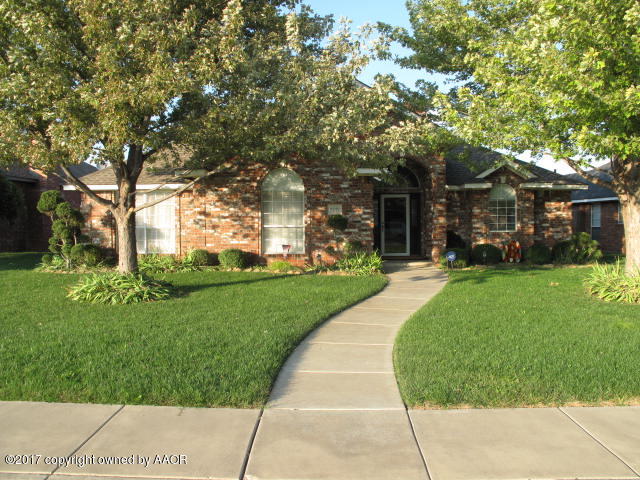 6606 Rally Road Amarillo, TX 79119 - Photo 1 of 20 front view of house with a yard