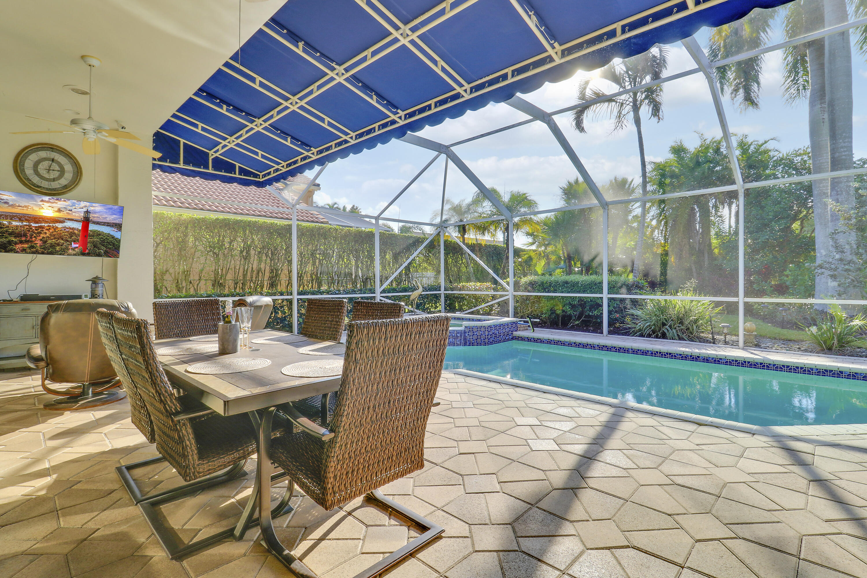 8216 Cypress Point Road West Palm Beach, FL 33412 - Photo 35 of 62 a view of yard with table and chairs