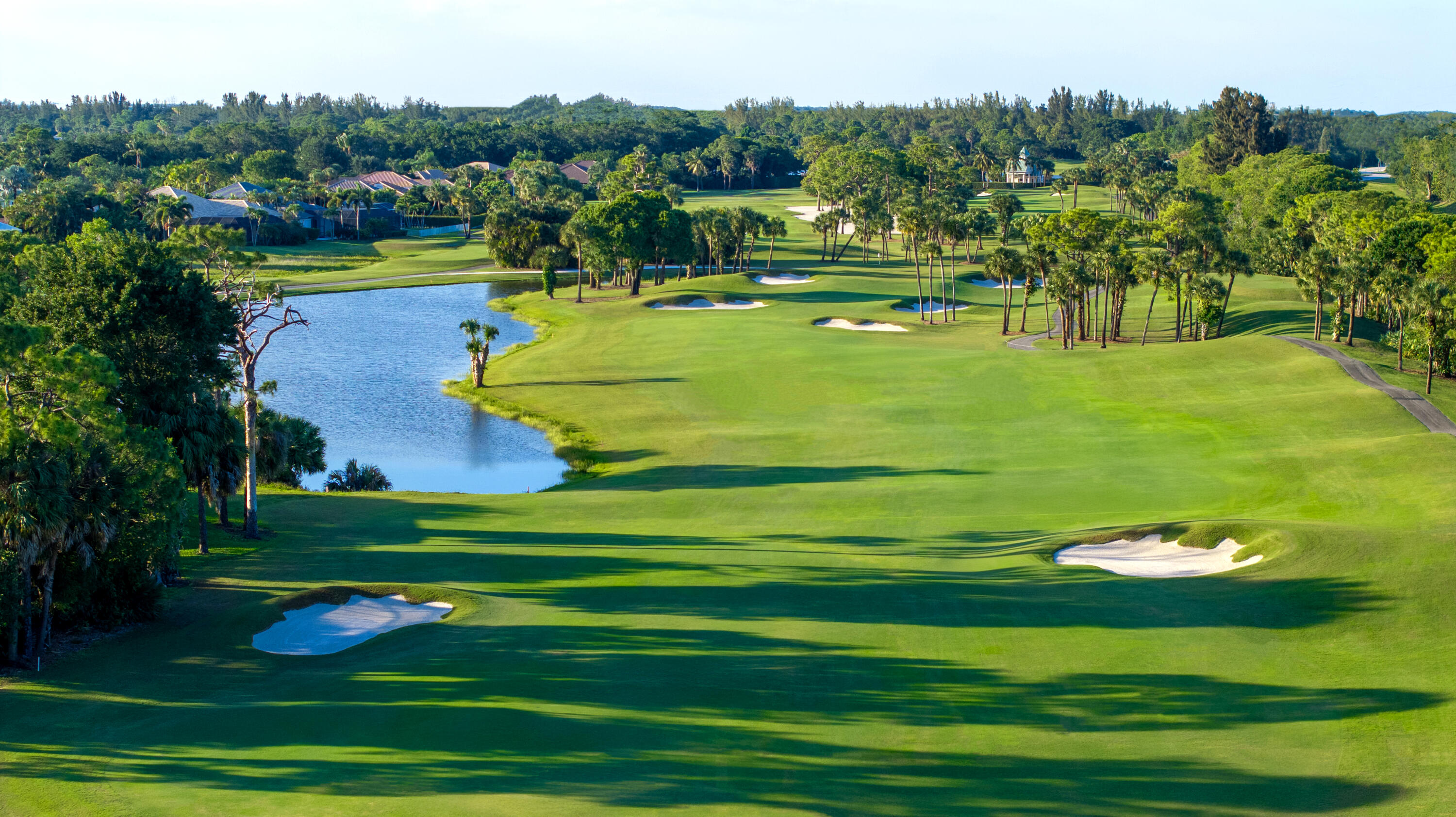 8216 Cypress Point Road West Palm Beach, FL 33412 - Photo 52 of 62 a view of a golf course with a garden
