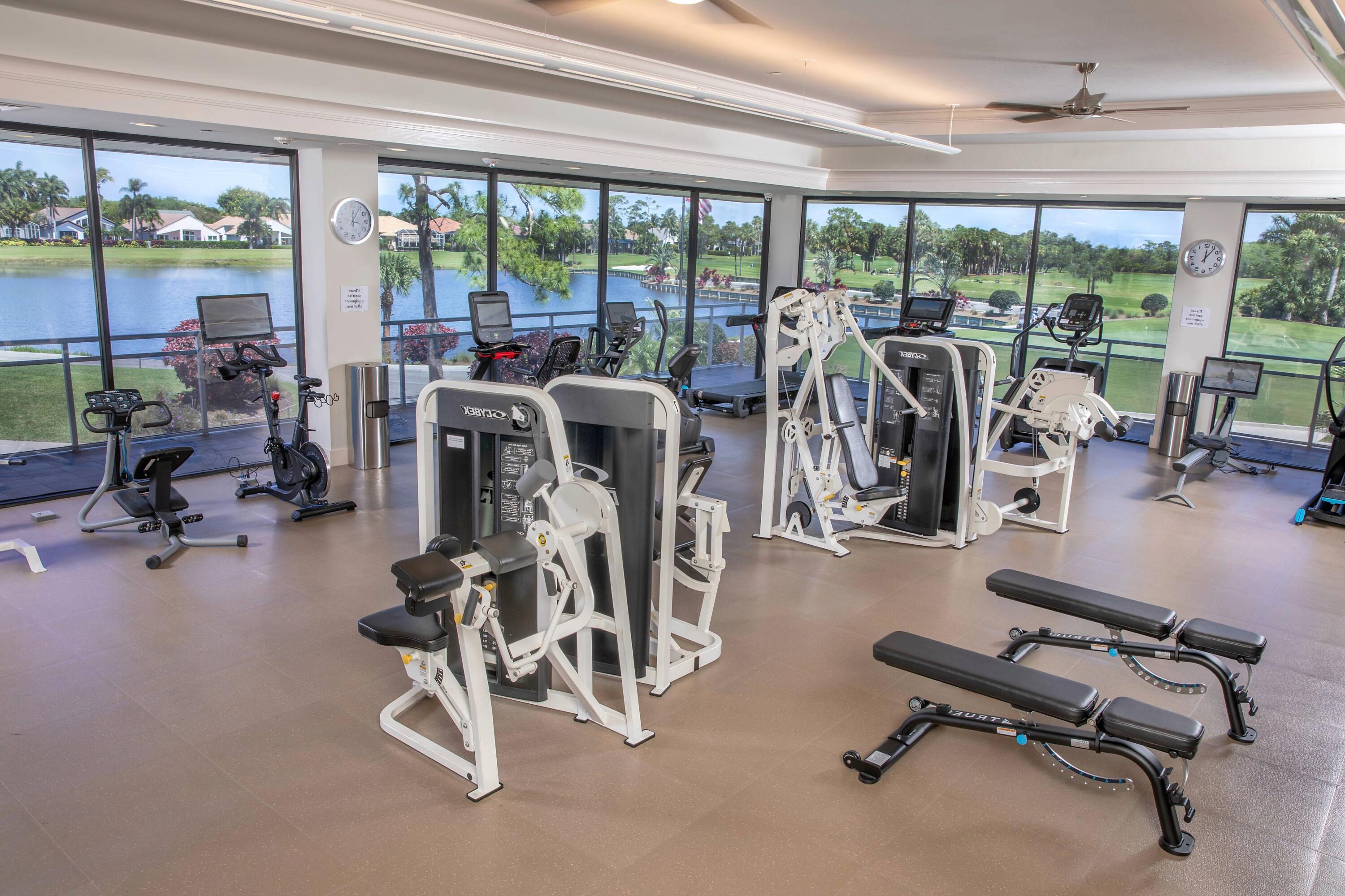 8216 Cypress Point Road West Palm Beach, FL 33412 - Photo 56 of 62 a view of a room with gym equipment