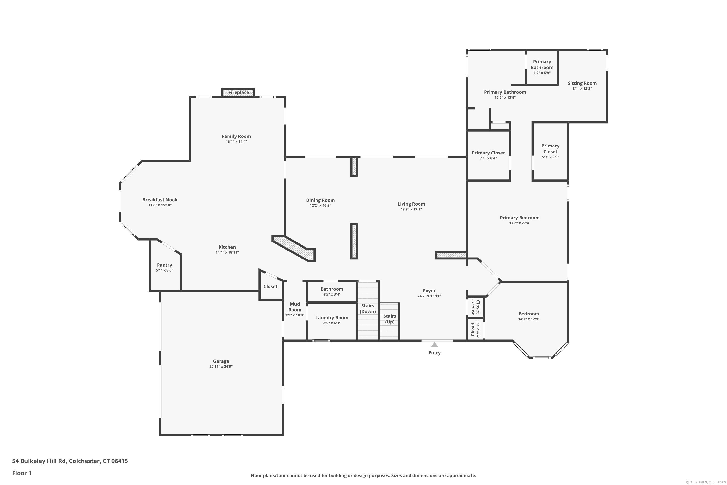 54 Bulkeley Hill Road Colchester, CT 06415 - Photo 40 of 40 a picture of floor plan