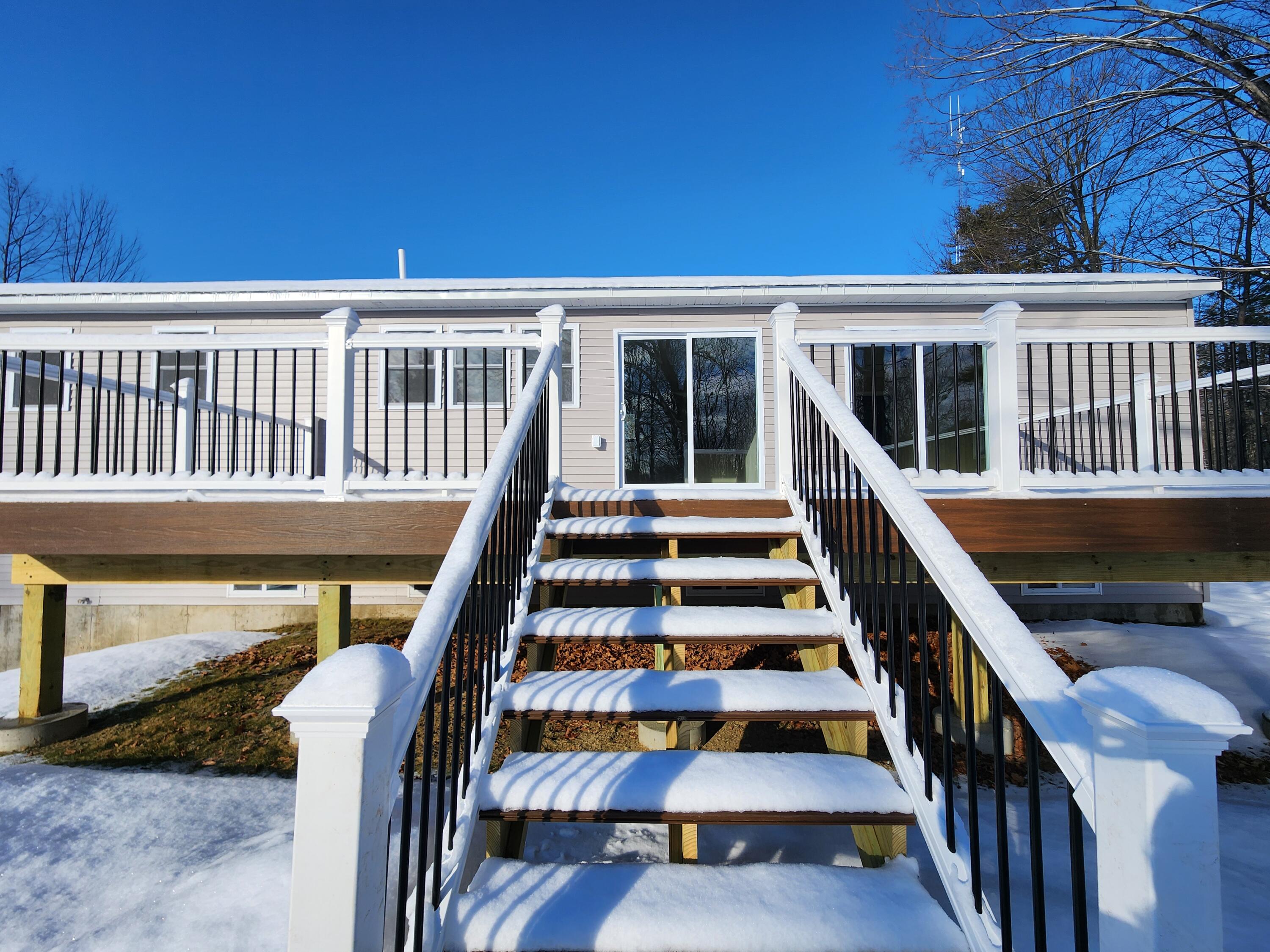 95 North Reynolds Road Winslow, ME 04901 - Photo 5 of 35 Large Back Deck