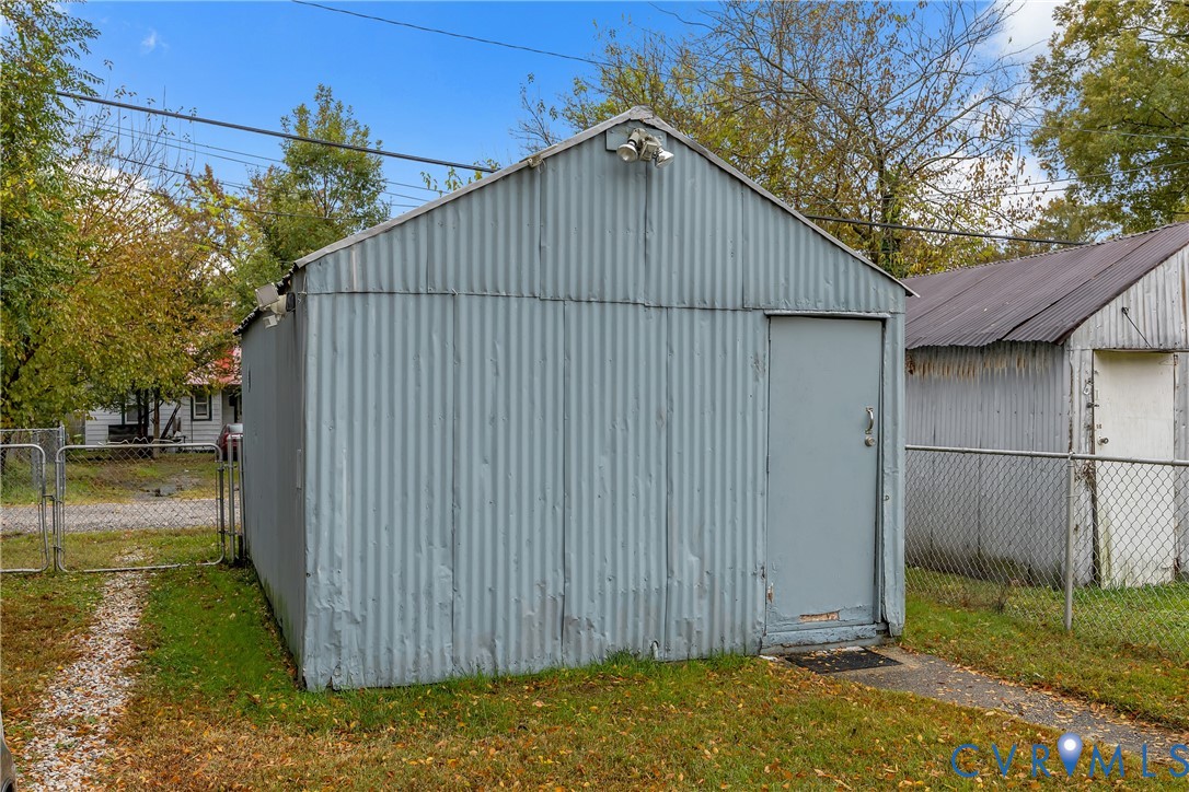 3208 Decatur Street Richmond, VA 23224 - Photo 12 of 12 View of shed with a gate