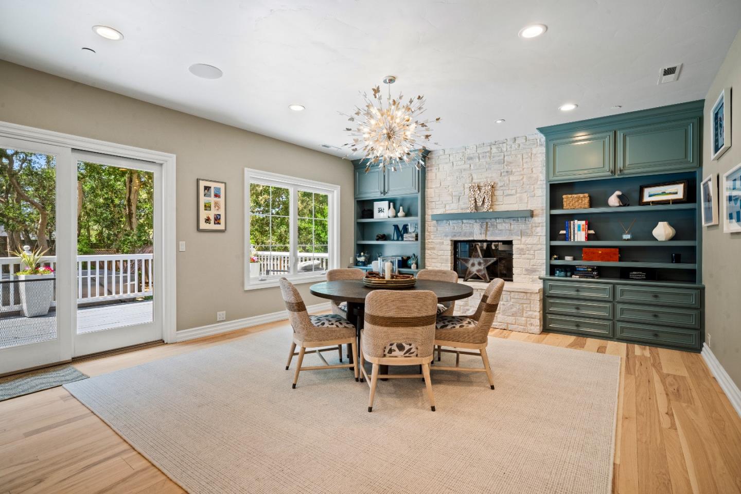 2823 Congress Road Pebble Beach, CA 93953 - Photo 14 of 49 a dining room with furniture and window