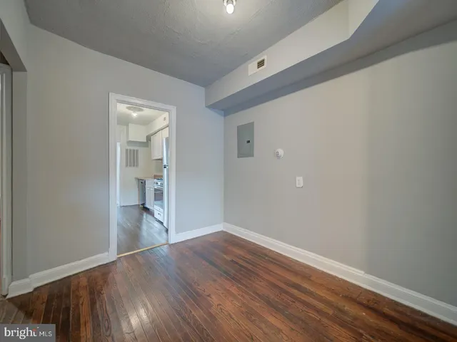 wooden floor in an empty room