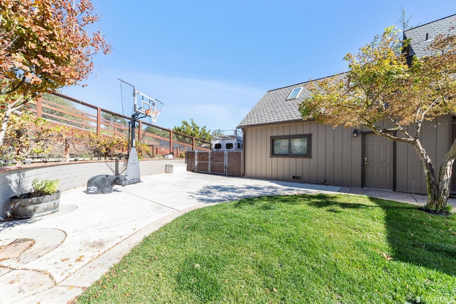 4912 John Muir Road Martinez, CA 94553 - Photo 48 of 59 a view of a house with backyard and sitting area