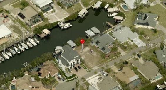 6508 Black Fin Way Apollo Beach, FL 33572 - Photo 3 of 19 an aerial view of a house with a lake view