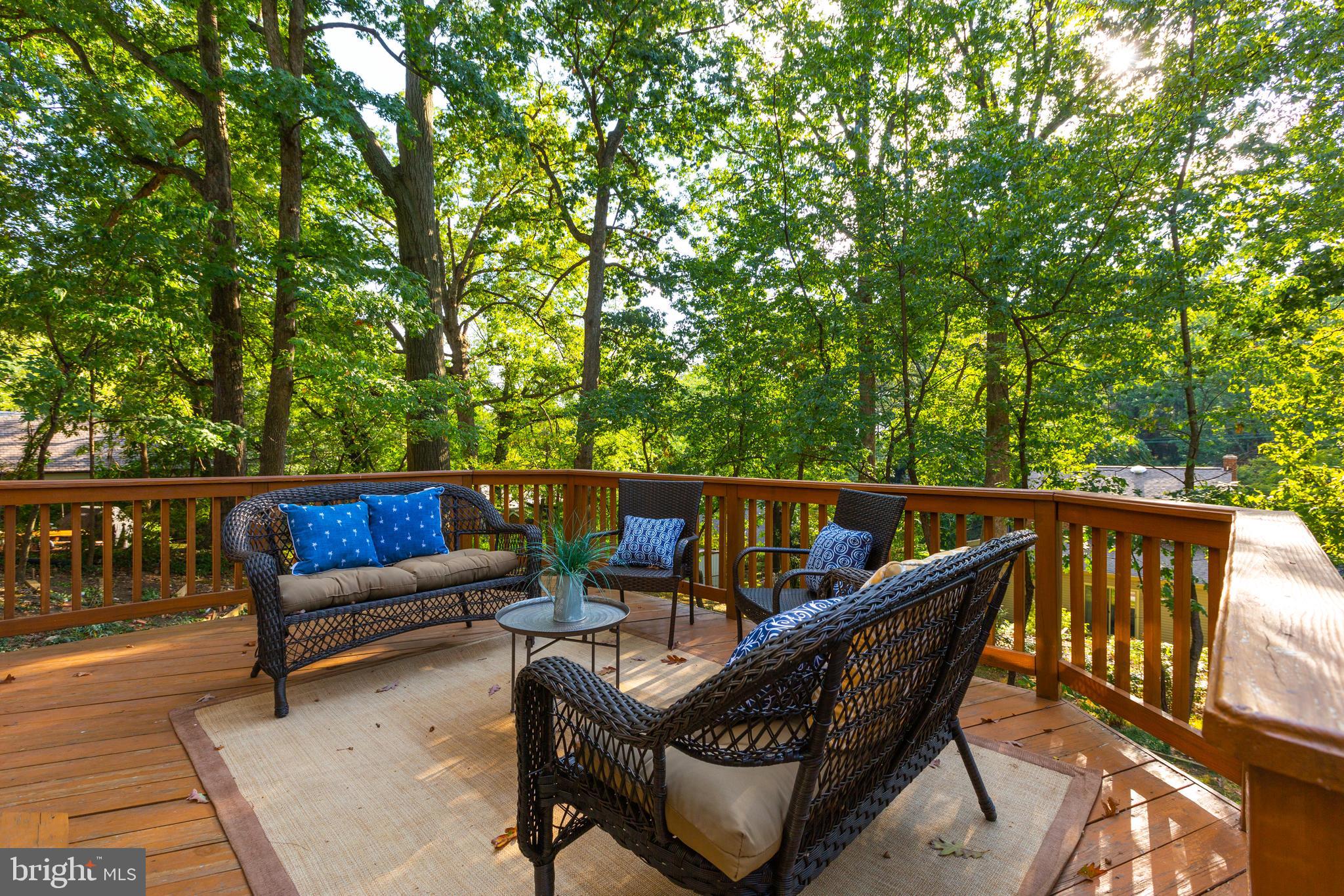 9004 Bradford Road Silver Spring, MD 20901 - Photo 34 of 60 Rear Deck Overlook Yard