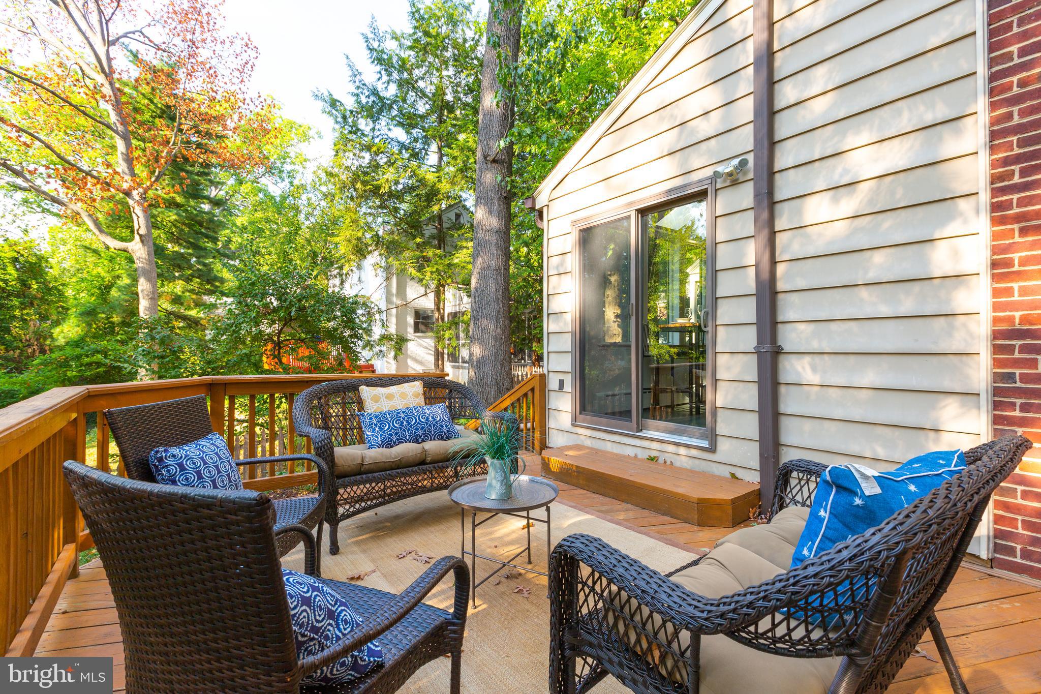 9004 Bradford Road Silver Spring, MD 20901 - Photo 35 of 60 Spacious Rear Deck