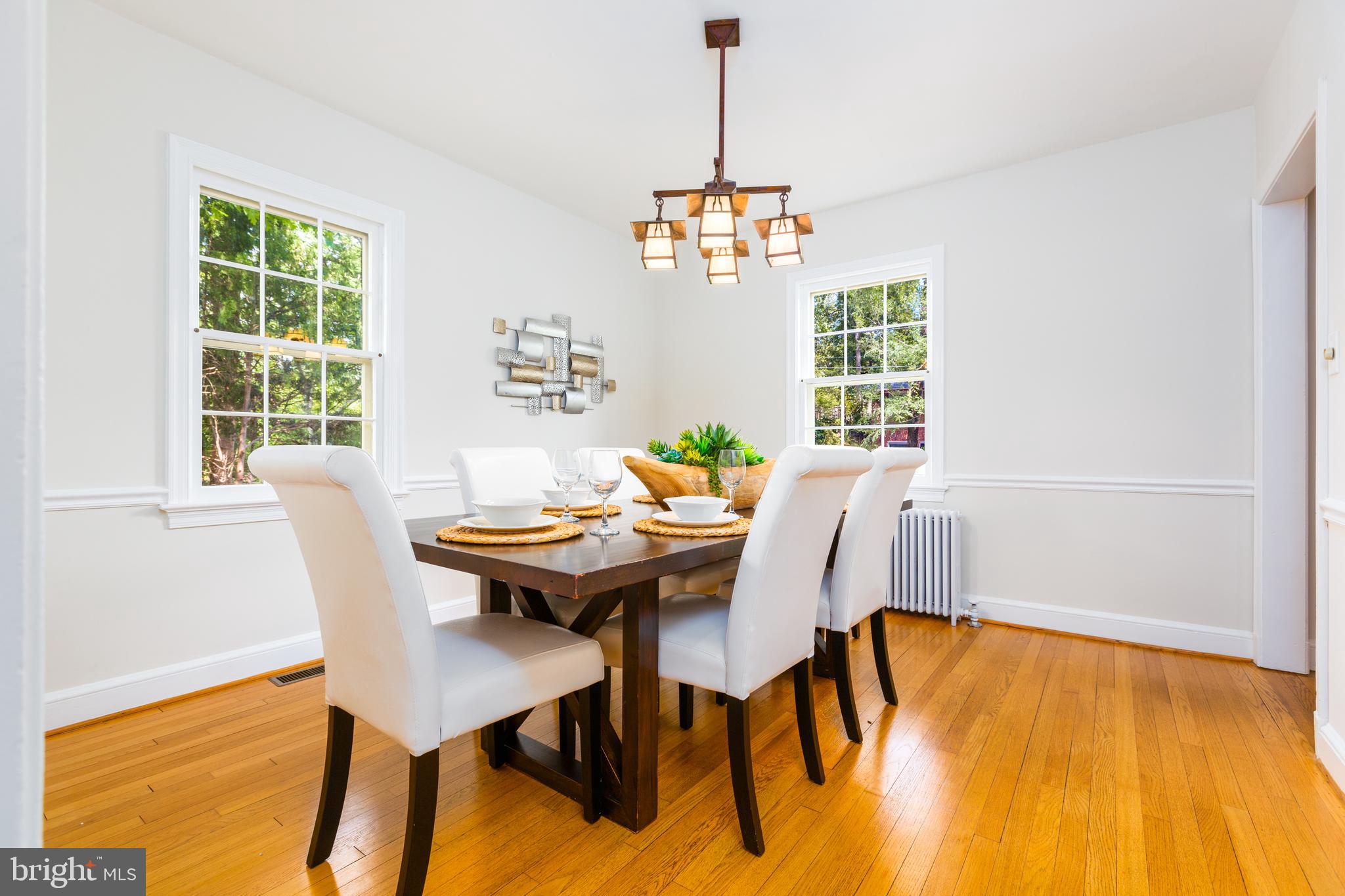 9004 Bradford Road Silver Spring, MD 20901 - Photo 10 of 60 Formal Dining Room with Two Exposures