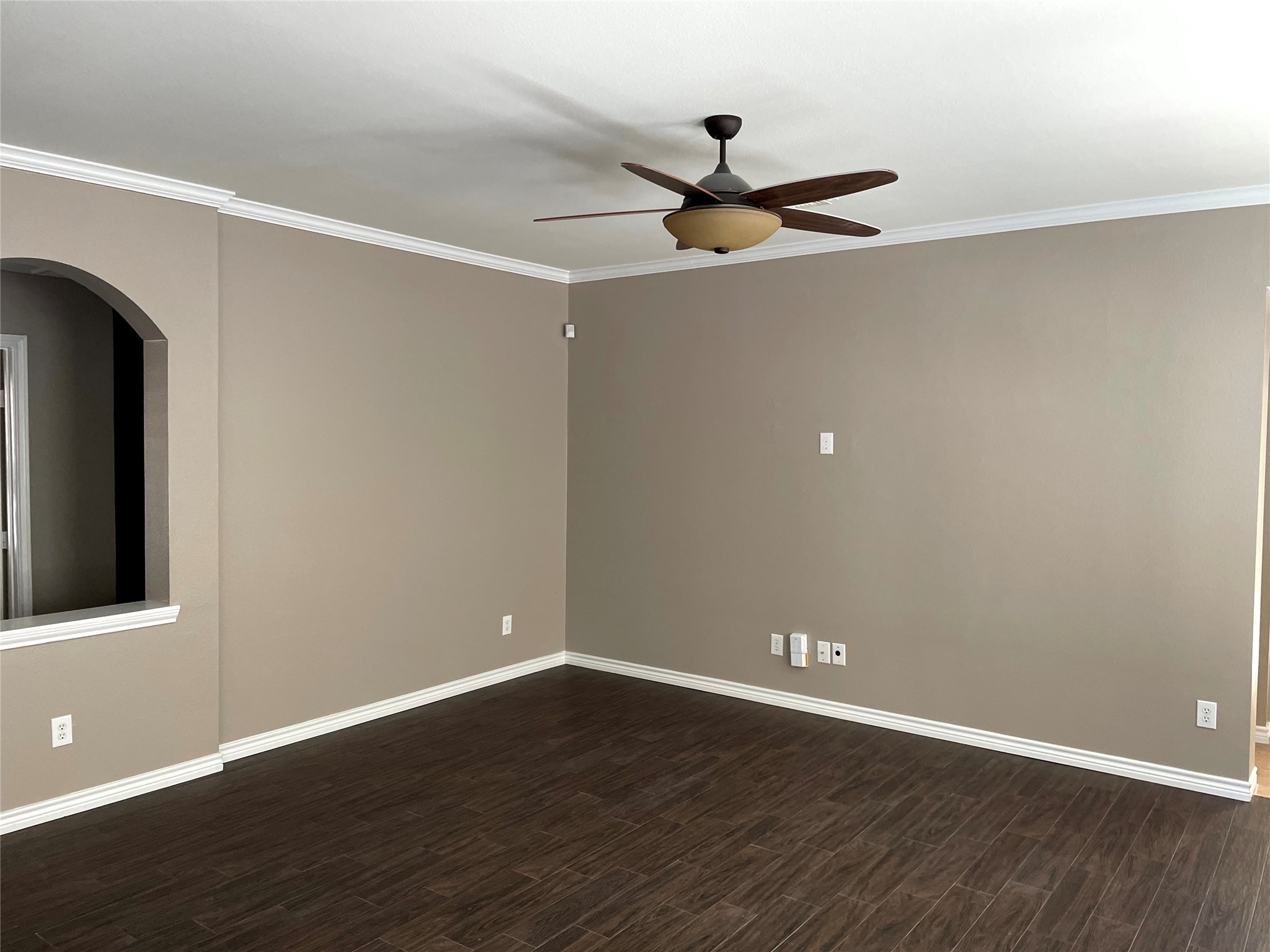 2314 Colonial Springs Lane Spring, TX 77386 - Photo 8 of 22 a view of a big room with wooden floor closet and windows
