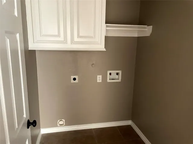 a view of small space with window