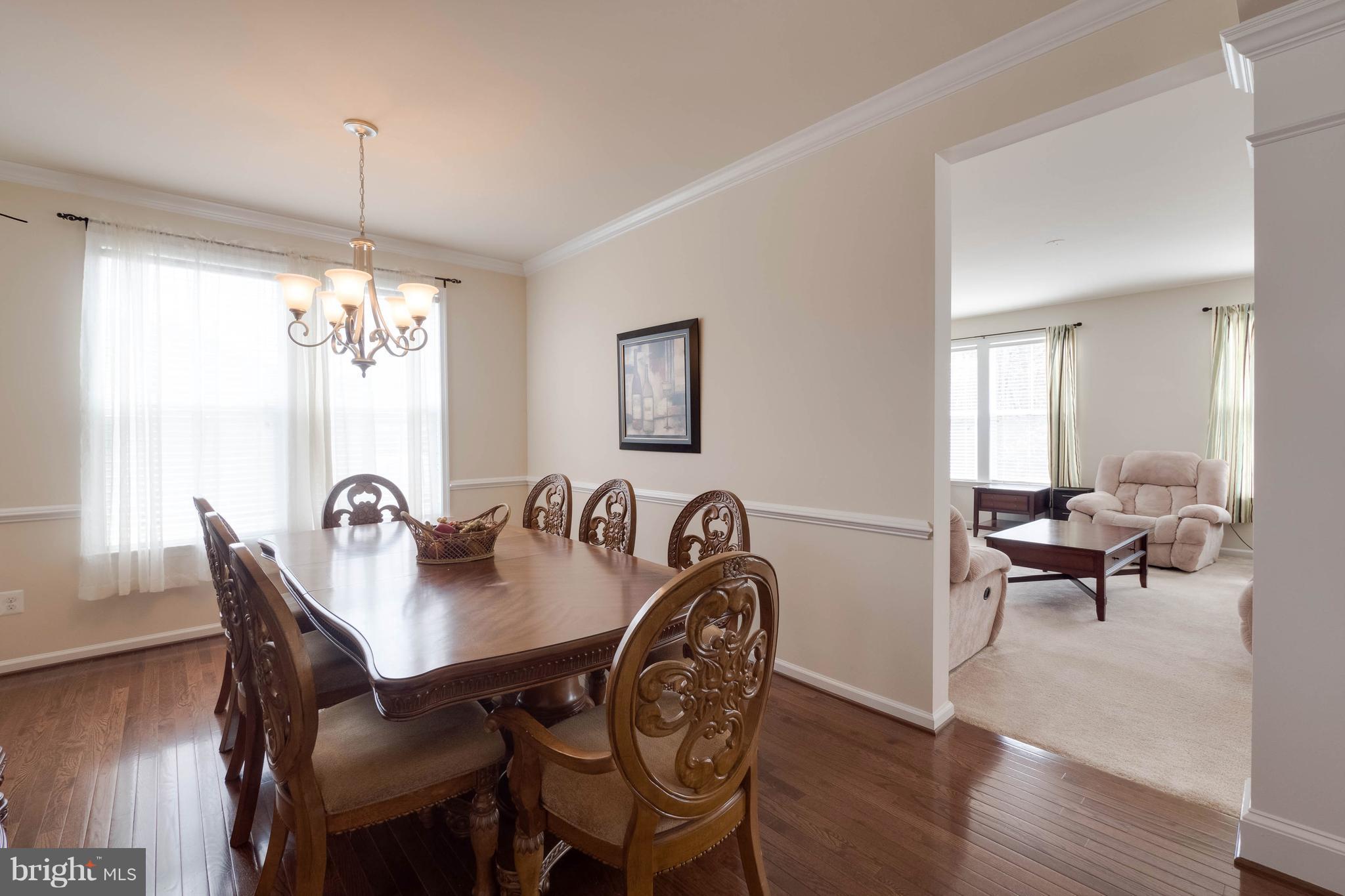 1227 Brittle Ridge Road Warrenton, VA 20187 - Photo 5 of 30 Dining Room Overlooking Family Room
