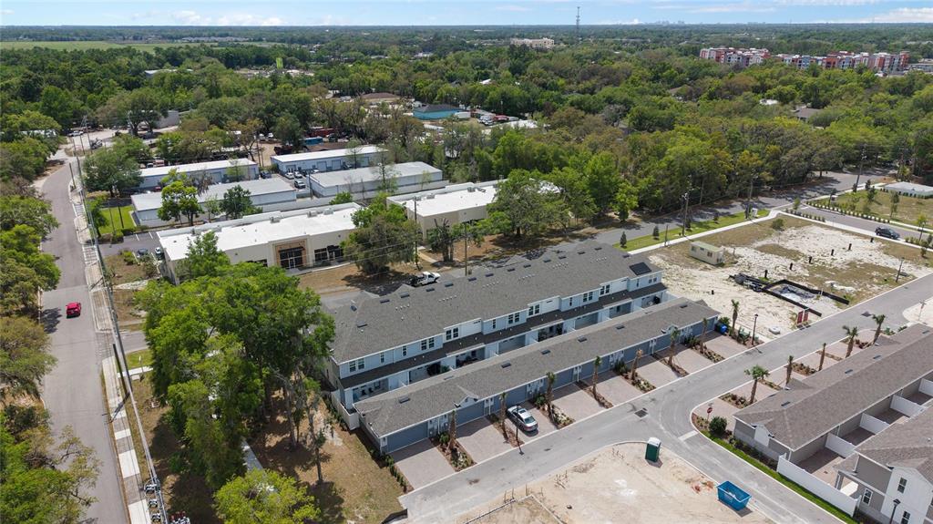 655 Clark Street Oviedo, FL 32765 - Photo 38 of 44 an aerial view of a city with lots of residential buildings