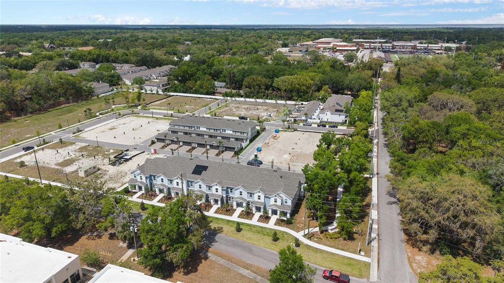 655 Clark Street Oviedo, FL 32765 - Photo 41 of 44 an aerial view of a house with a garden