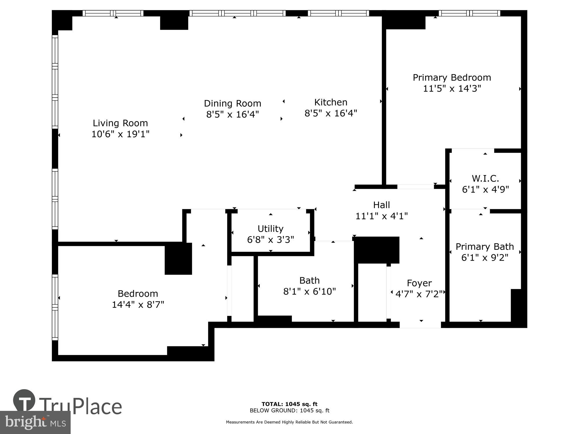 625 Slaters Lane, Unit 407 Alexandria, VA 22314 - Photo 42 of 42 Full Floorplan of 625 Slaters lane #407