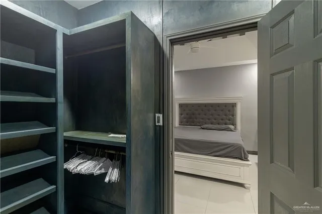 a view of walk in closet