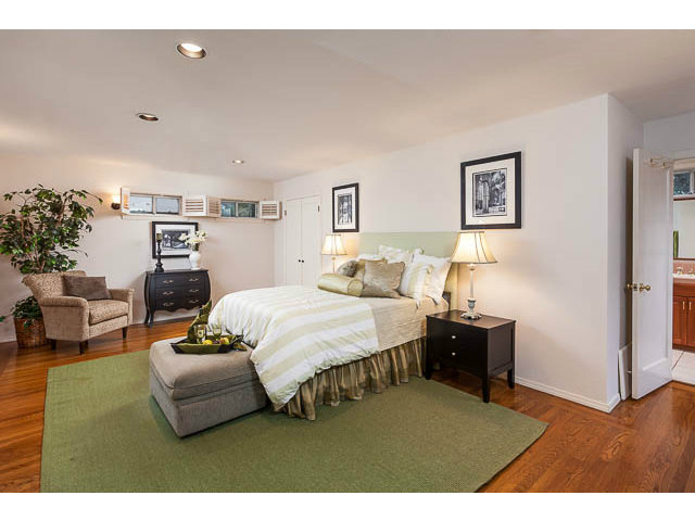 145 Cornell Road Menlo Park, CA 94025 - Photo 9 of 14 a bedroom with a bed and furniture