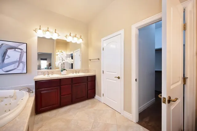 a view of a chairs and tables in the patio