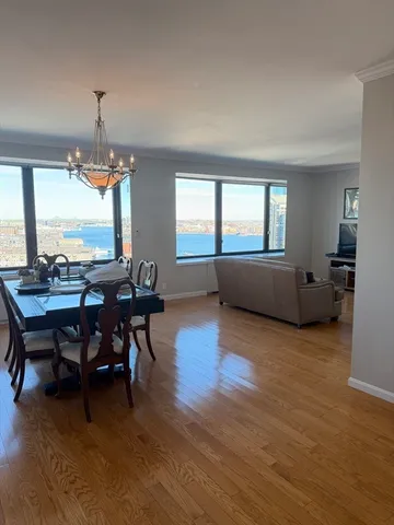 a view of swimming pool from a balcony