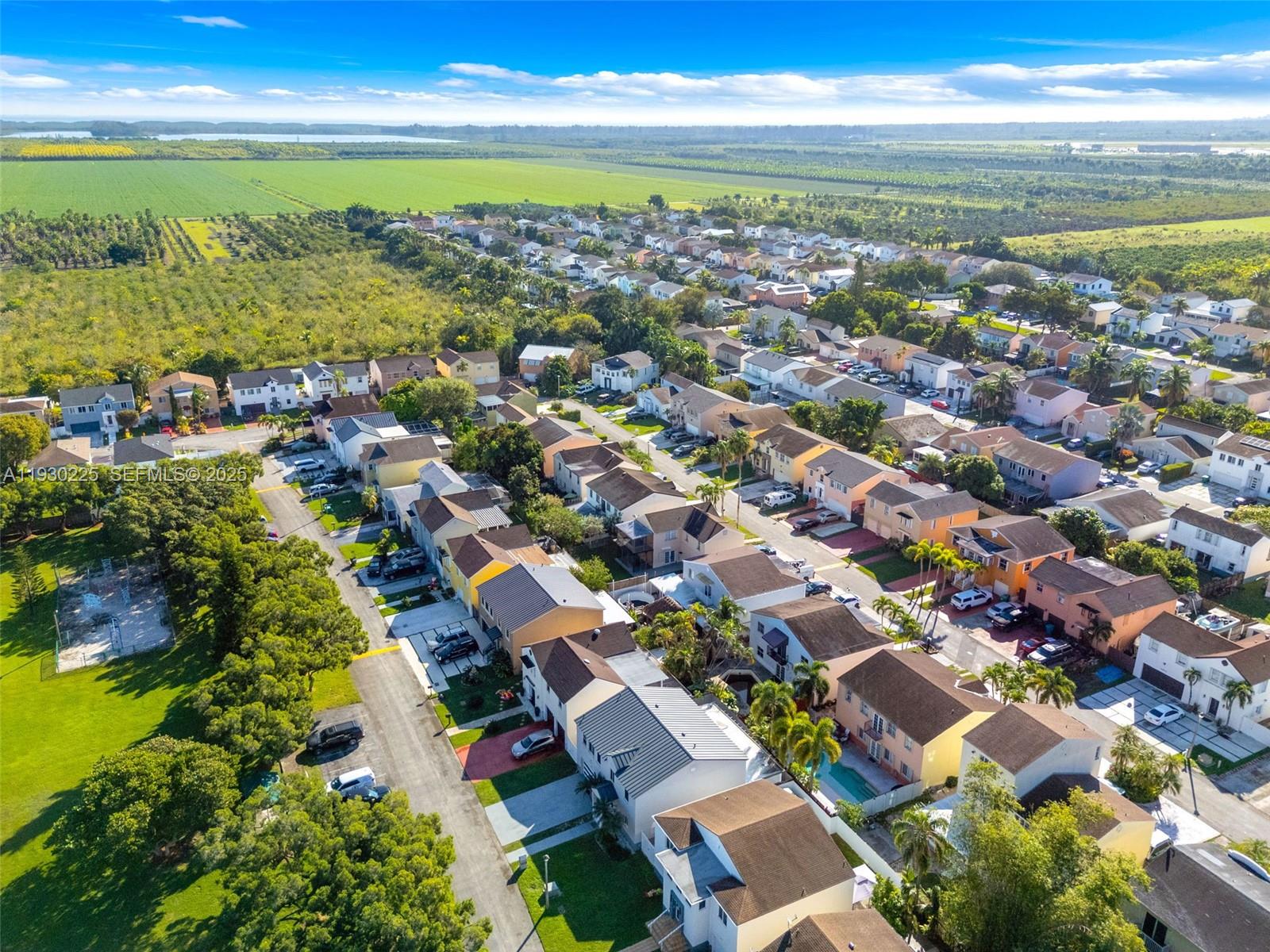 11966 Southwest 271st Street Homestead, FL 33032 - Photo 31 of 41 an aerial view of residential building with ocean view