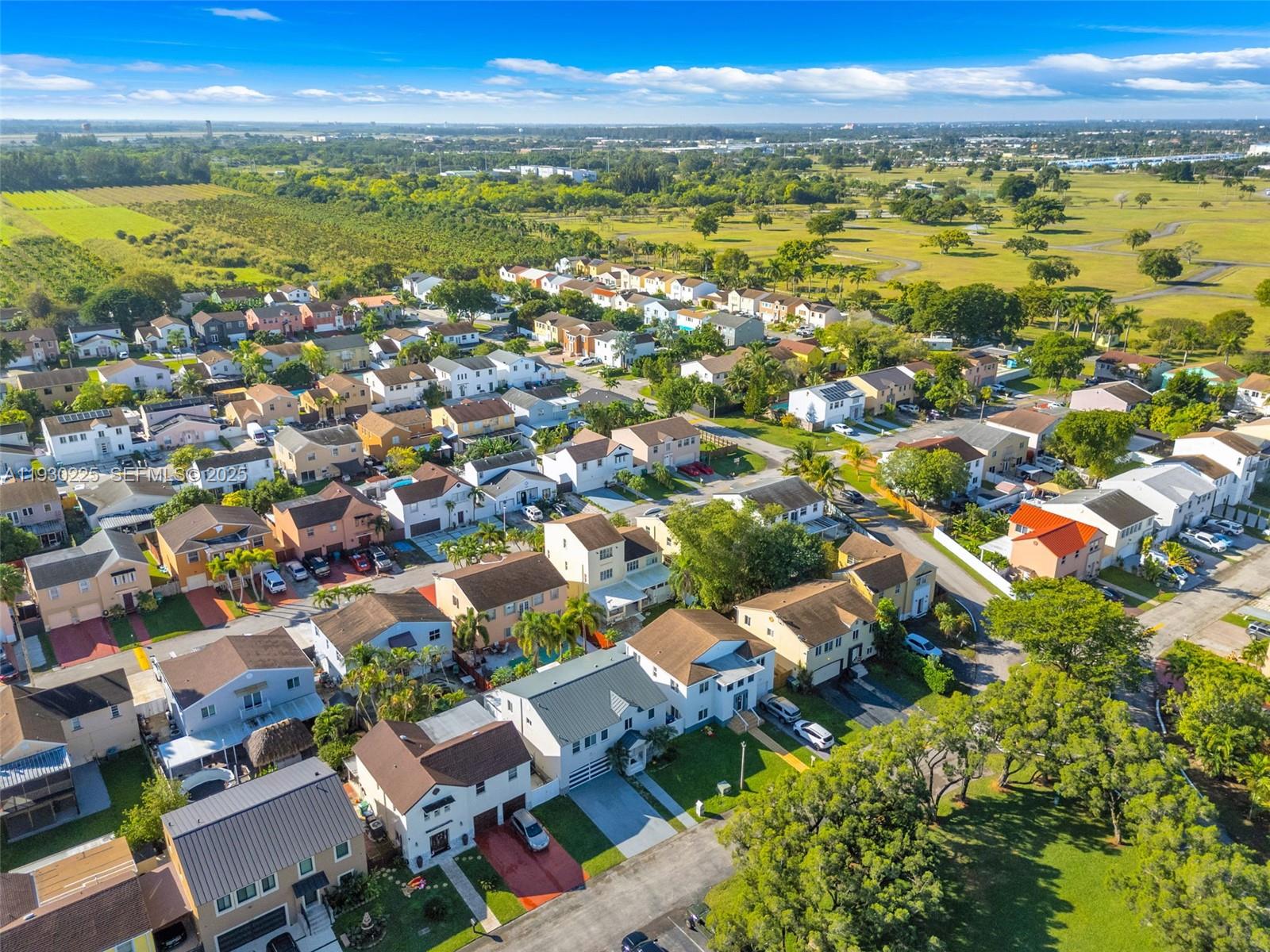 11966 Southwest 271st Street Homestead, FL 33032 - Photo 39 of 41 an aerial view of residential houses with outdoor space