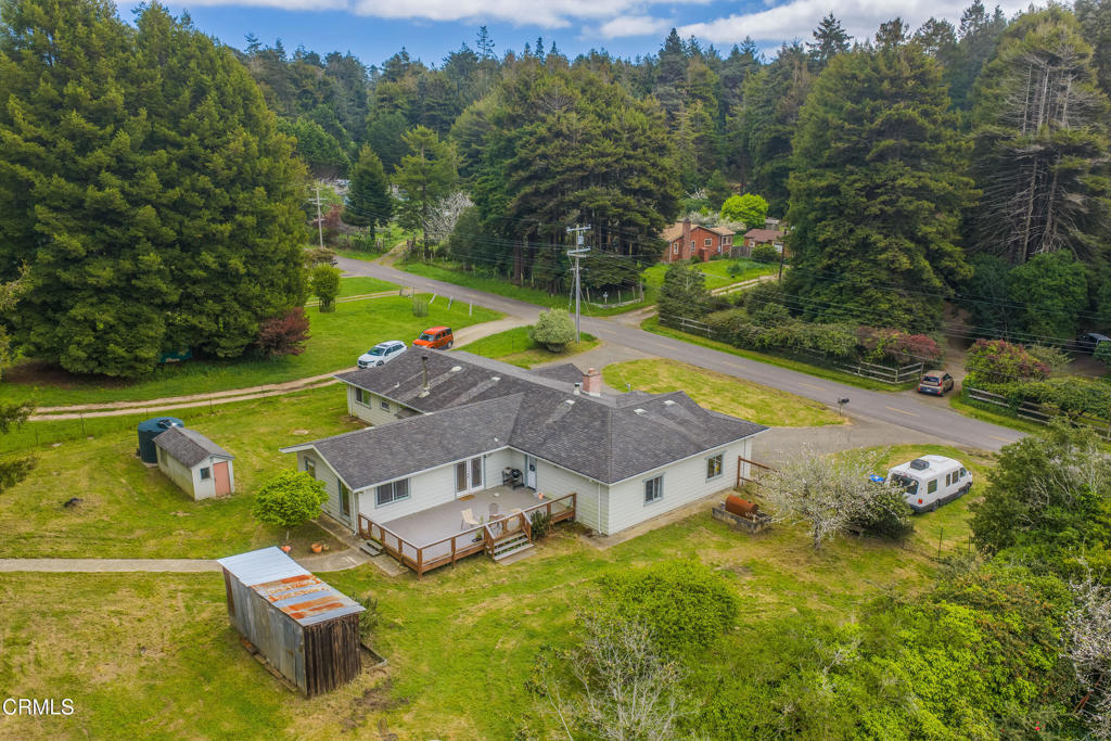32350 Ellison Way Fort Bragg, CA 95437 - Photo 28 of 30 Aerial of Home